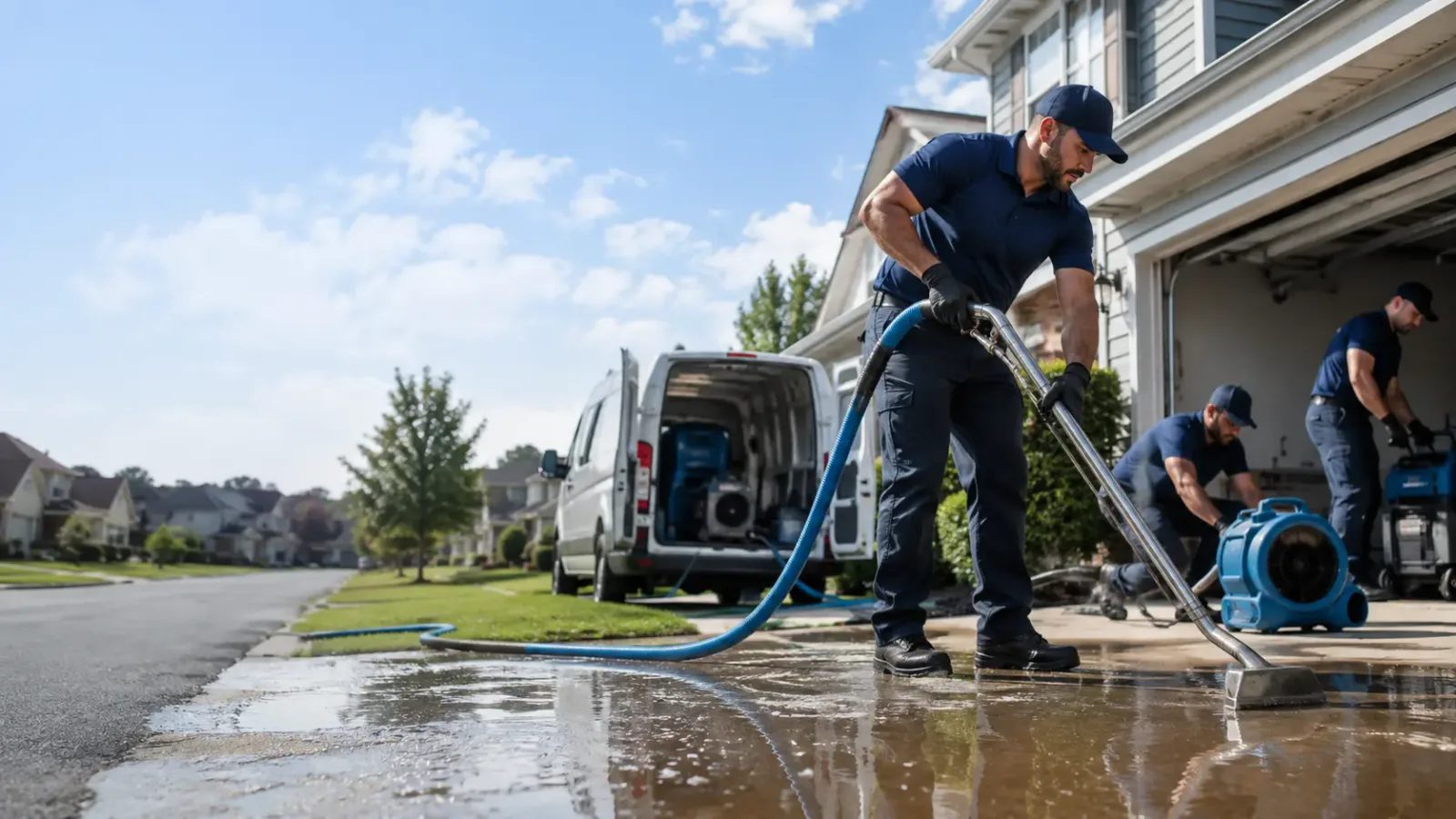 Flood Damage Restoration in Brecksville, OH